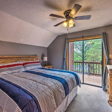 Rustic Ruidoso Cabin With Large Deck And Grill! Kültér fotó
