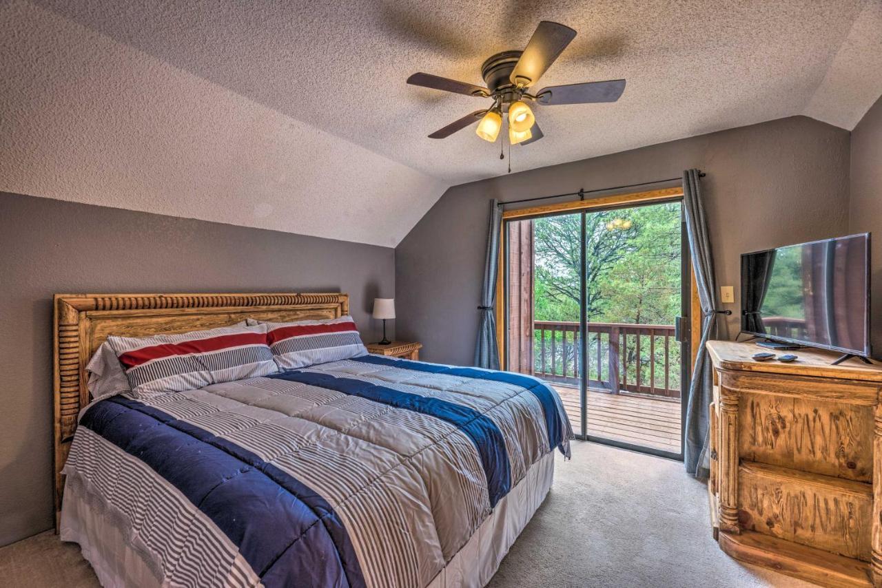 Rustic Ruidoso Cabin With Large Deck And Grill! Kültér fotó